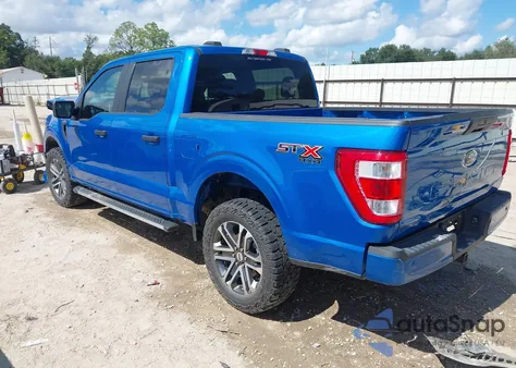 2021 Ford F-150 Xl z USA, uszkodzony, nr VIN 1FTFW1E50MKD72225